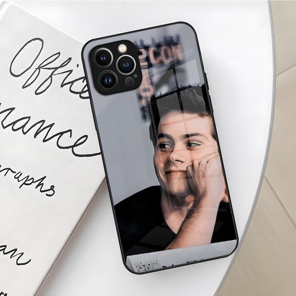 Чехол для телефона Teen Wolf Dylan OBrien для Iphone 17 16 Air 15 14 12 11 13 Pro Max Mini X Xr Xs Se Стеклянный чехол Puls