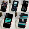 George Russell F1 Case For Huawei Nova 10 9 SE 11 Pro 11i 8i 7i 3i Y60 Y61 Y70 Y90 Y91 P20 P40 P30 Lite Cover