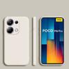 Для Poco M6 M6Pro PocoM6 Pro Чехол Роскошный жидкий силиконовый чехол для Xiaomi Poco M6 M 6 M6Pro PocoM6 Pro 4G Мягкие чехлы для телефонов