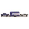 Maisto Design Team Hauler Series Scale Diecast Model Car Ford SVT Raptor 1993 Ford SVT Mustang Cobra In Ford 1/64 (2021 F-150 / Blue/White)