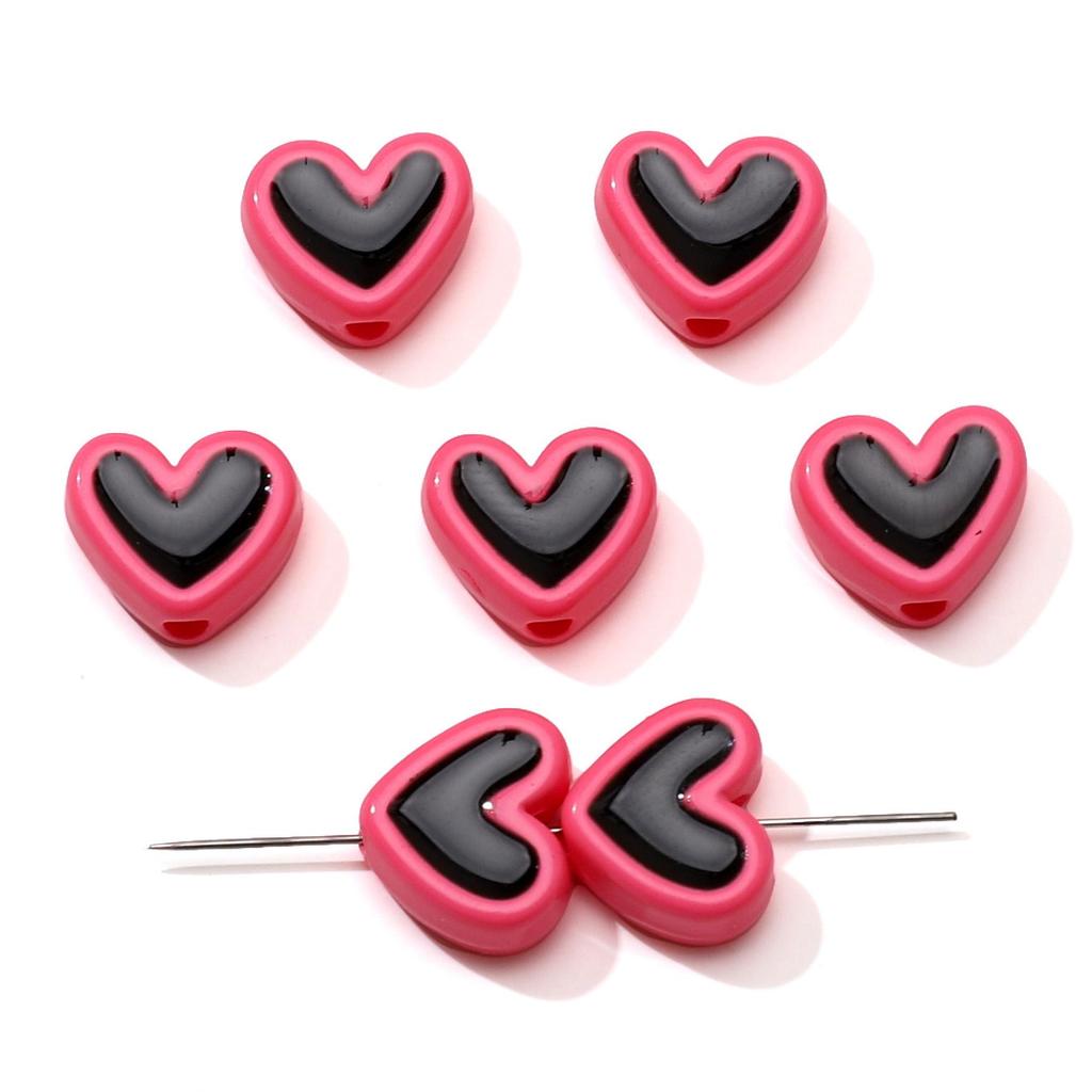 5/20 шт. Любовь Акриловые бусины Капля масла Макарон Серия Бусины для DIY Ручной работы Браслеты Ожерелья Изготовление ювелирных изделий