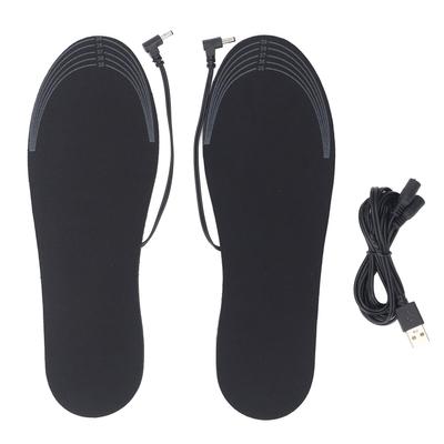 2 шт. стельки с подогревом, размер 35-40, отрезные, с питанием от USB, мягкие и удобные, стельки с электроподогревом из ЭВА