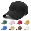 Big Head Baseball Cap Outdoor Face Showing Small Sun Hat Solid Color Light Board Baseball Cap