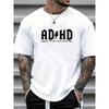 Summer Hot Sale New Letter Printing Men's Pattern Cotton T-shirt Casual and Comfortable Extra Large Size T-shirt