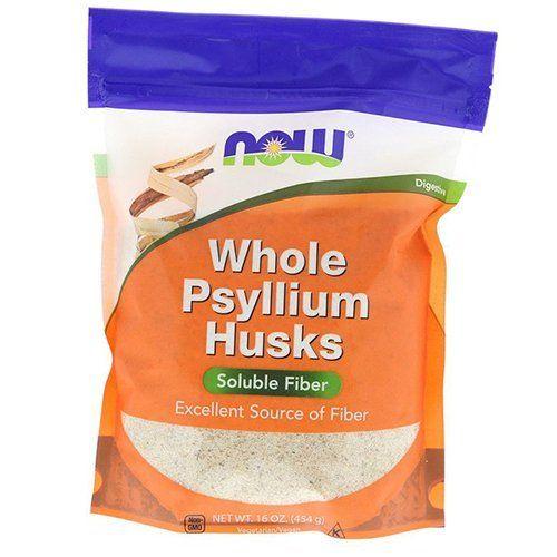Цельная шелуха подорожника, Whole Psyllium Husk, Now Foods  (69128031)