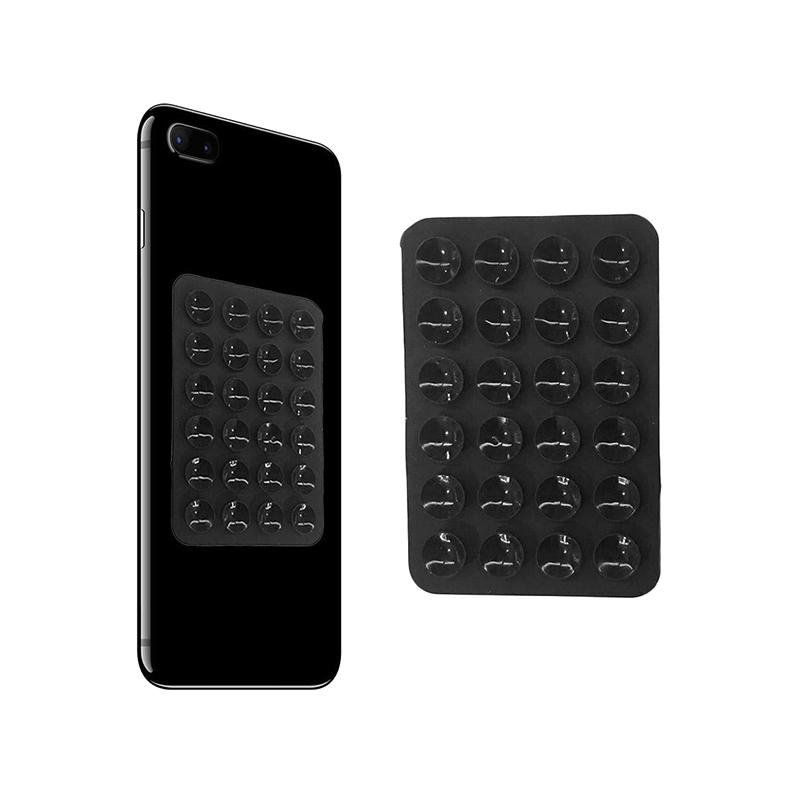 Двусторонняя силиконовая присоска для мобильного телефона, присоска с клеевой основой из силиконовой резины для фиксированной подкладки