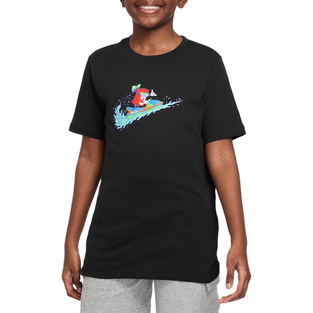 Nike Kids T Shirts Crew Neck Moderate FV5345-010