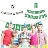 Football Theme Soccer Party Decor Happy Birthday Banner Baby Shower Birthday