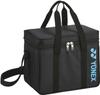 YONEX Tennis Cooler Bag with BAG25CBL Zipper, Large, Black,