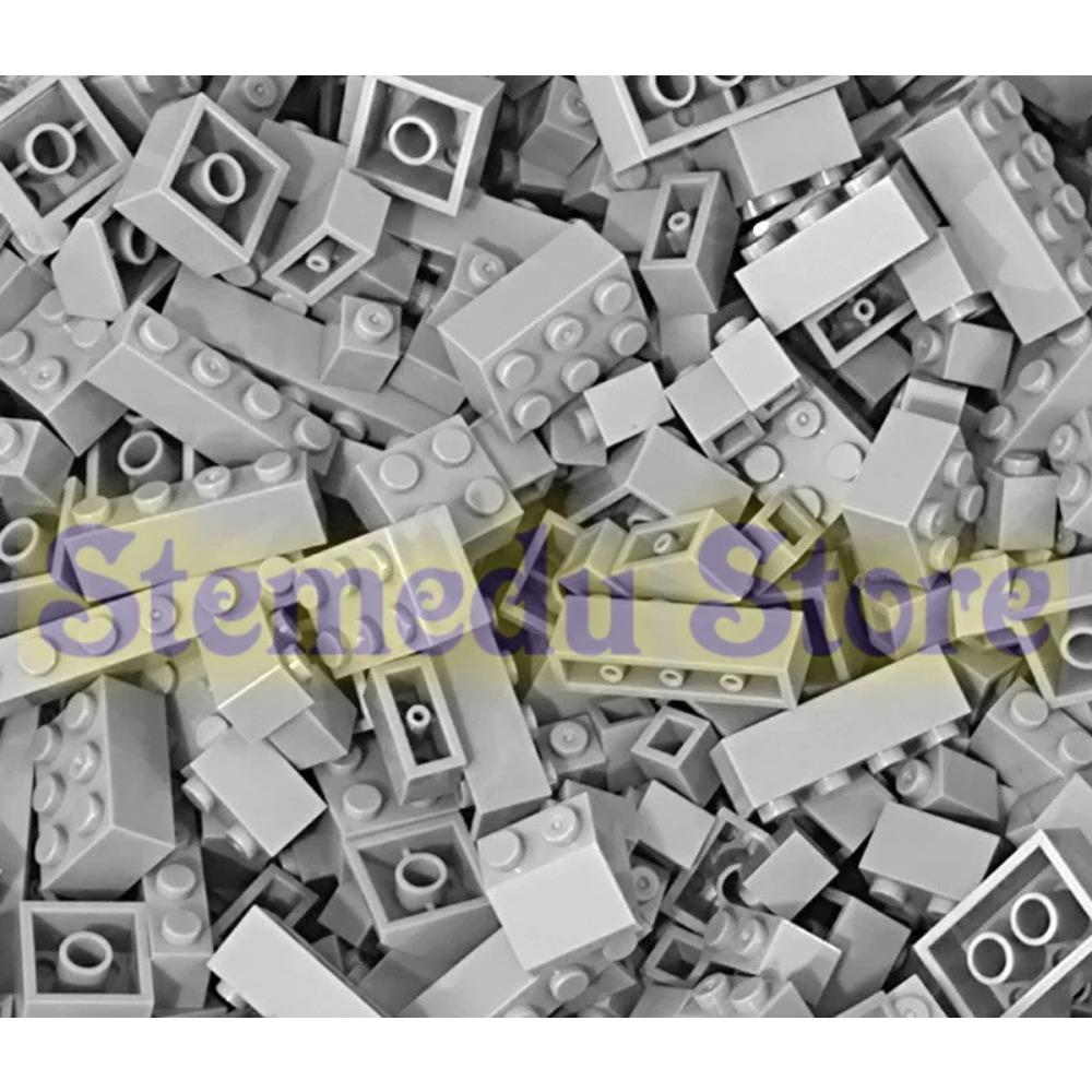 125 г Набор Строительных Кубиков Большой Упаковкой Сортировка по Цветам Кубики Блоки Пластины Игрушки Мелкие Частицы Совместимые с Крупными