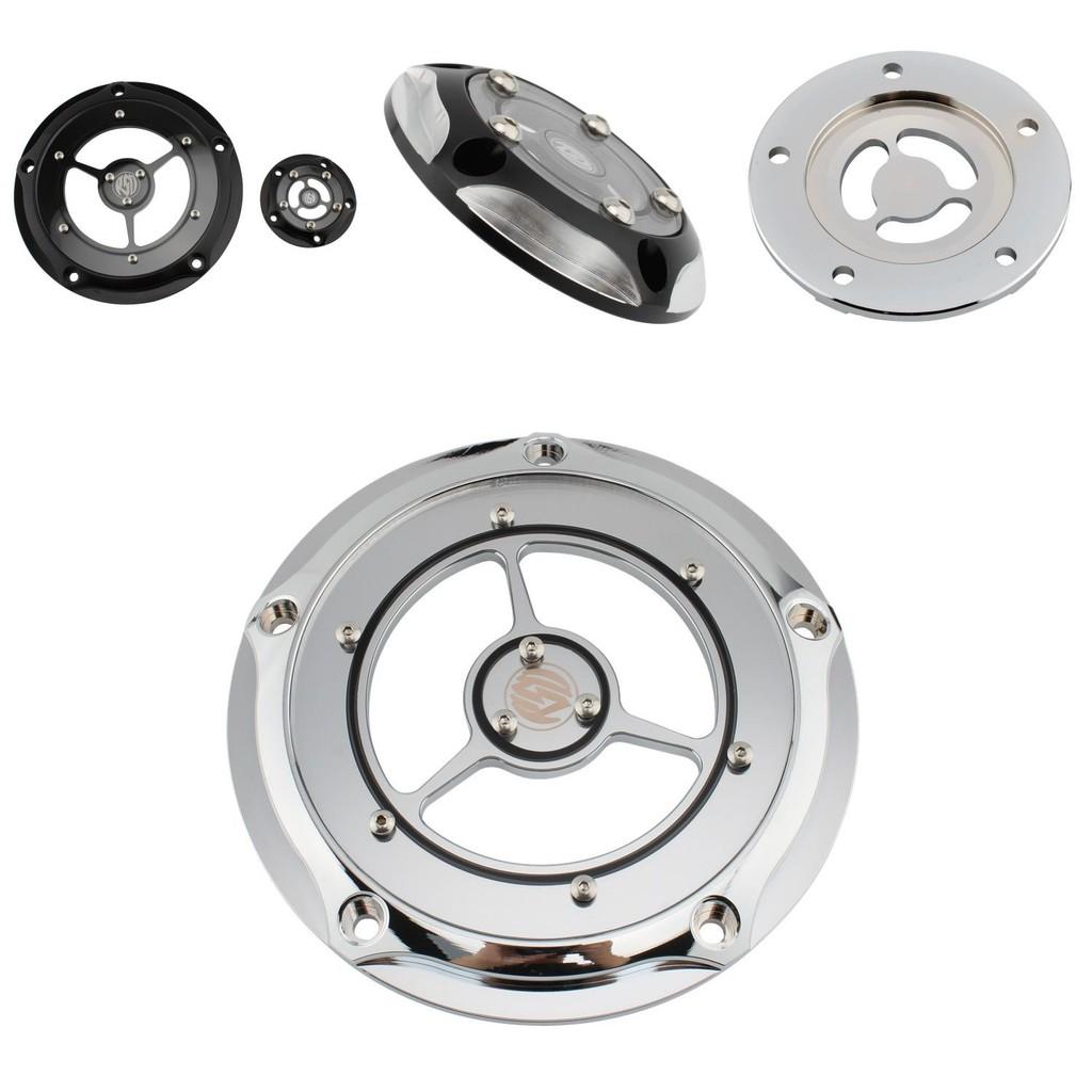 Transparent Clutch Cover For Fld Dyna Switchback Stylish Replacement Clutch Side Cover