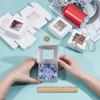 36pcs Paper Packaging Boxes with Plastic Window Square White 7.6x7.8x3.1cm