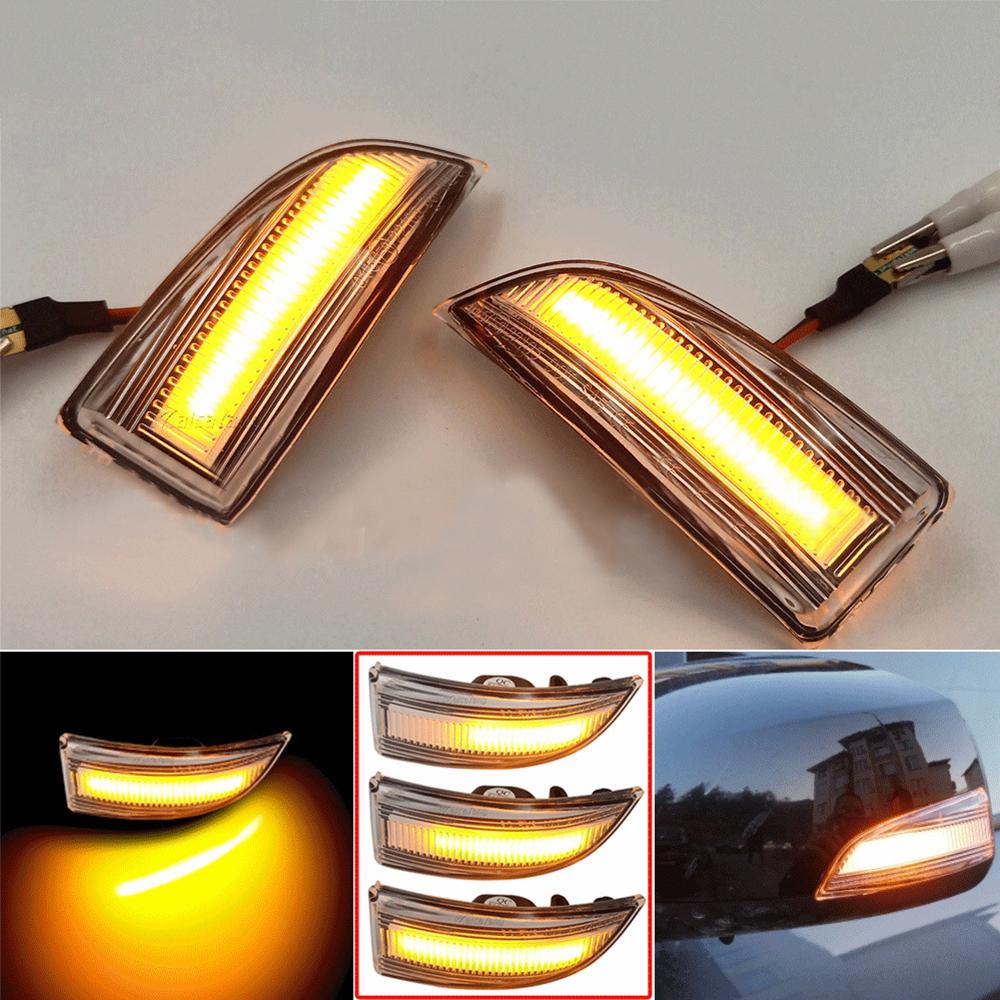 2x Dynamic Blinker Indicator Mirror Turn Light Signal For Renault Megane Laguna
