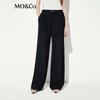 MO&Co. Women's High-Waist Wide-Leg Pants MBE2PAT011