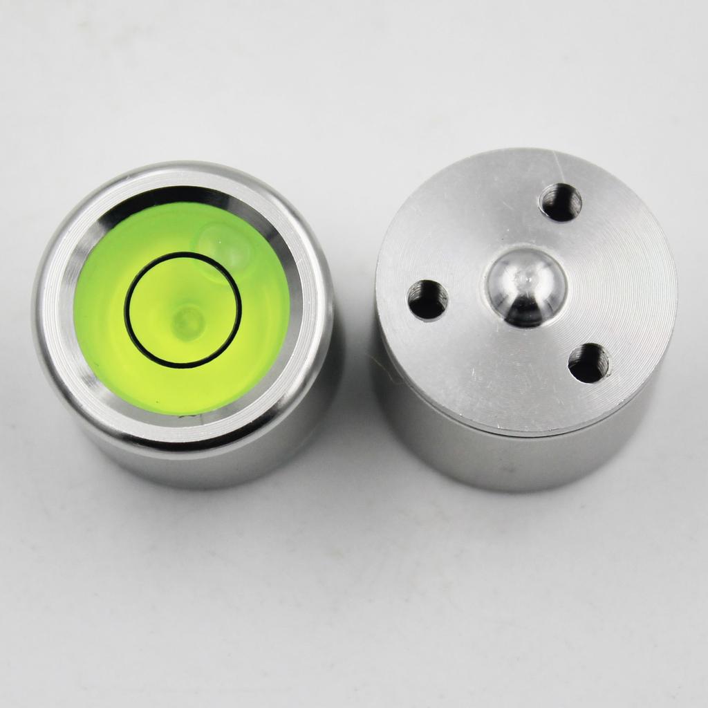 Круглый пузырьковый уровень Bullseye, размер 19*14,5 мм, монтажные отверстия M2.5, 1 шт.