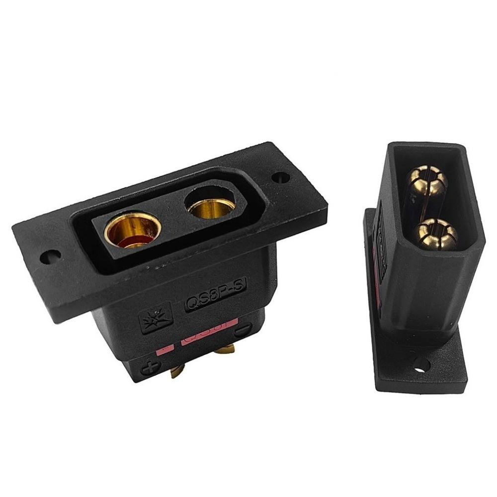 Anti Spark QS8-S Connector Gold Plated RC Accessories New QS8P-S Battery Plug  for RC Model Car