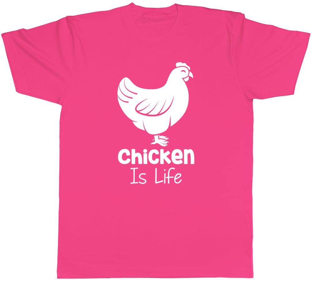 Chicken is Life Unisexs Unisexs Ladies Unisex TShirt