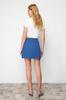 Women's Style Skirt Mink High Waist A-Line Mini Length Woven Skirt