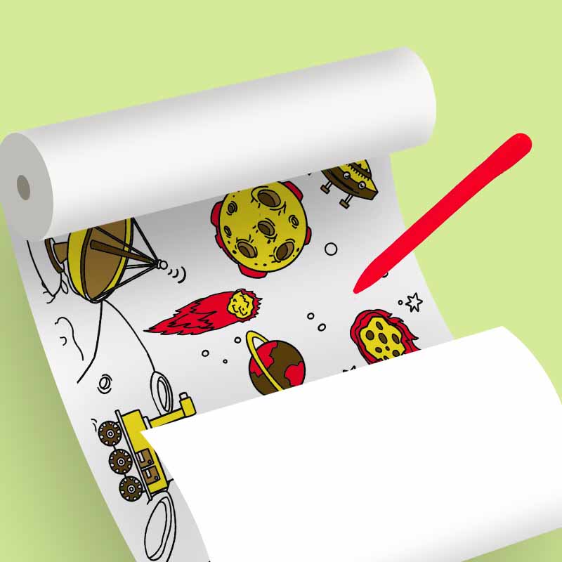 30*89 см детские граффити свитки очень длинные детский сад детские цветные рулоны инструмент для рисования бумажные развивающие игрушки