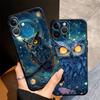 Фантазийный чехол-сова для Apple iPhone 17 Pro Max 13 Air 14 XR XS MAX 12 16 15 Pro 7 8 11 Funda Чехол для телефона