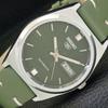 REFURBISHED VINTAGE SEIKO 5 AUTOMATIC JAPAN MENS GREEN DIAL WATCH A434689-2 R121-a434689