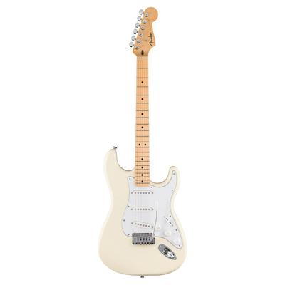 Стратокастер Кленовый гриф Белый пикгард Олимпийский белый Fender Fender/Standard