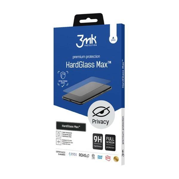 Szkło hartowane do iPhone 7 3MK HardGlass Max Privacy Czarne