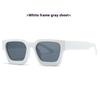Sunglasses Retro Sunglasses for Men and Women Street Photography Modern Imitation Plate Sunglasses