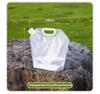 5/10L Foldable Camping Storage Water Bottle Collapsible Bag Carrier Container