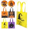Товары для вечеринки «Кошелек или жизнь», Упаковка для печенья, Хэллоуинский декор, Мешочки для конфет на Хэллоуин, Нетканые мешочки