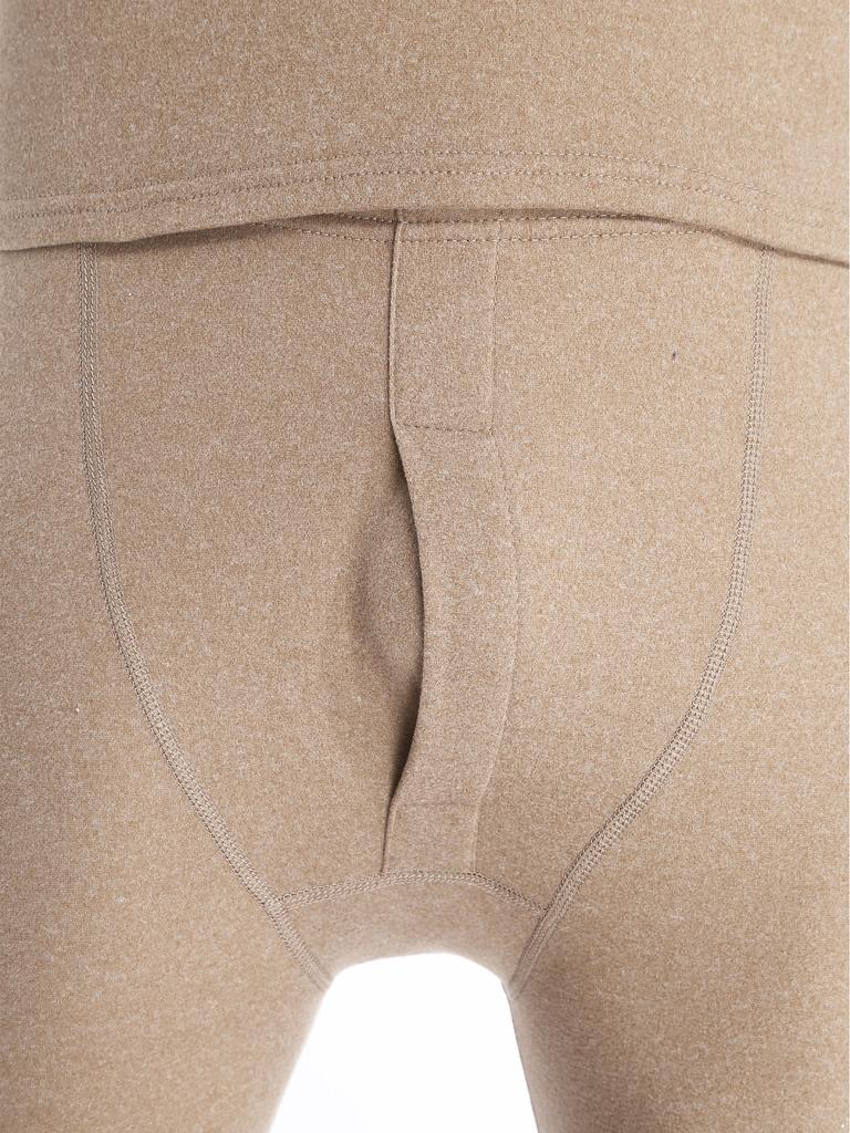 Мужское термобелье с длинным рукавом, круглым вырезом, теплый базовый слой, мягкие дышащие топы и низ, комплект для холодной зимней погоды