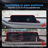 Gear Shift Collar for Mazda CX30 2020-2024 Interior Protective Film Anti-Scratch TPU