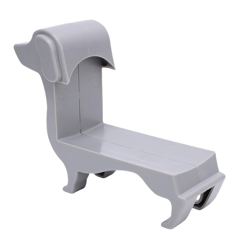 Dachshund Wine Bottle Holder Decor for 375ml 500ml Plastic Tabletop Rack Dog Mom Gift Gray