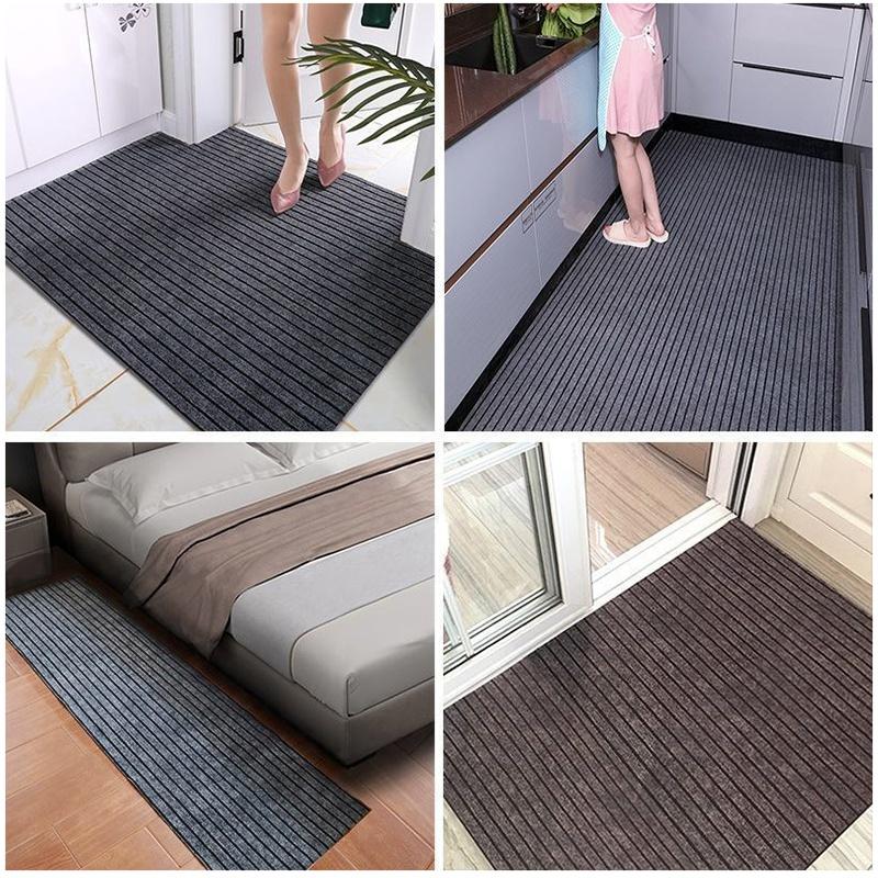 Моющийся кухонный напольный коврик, водонепроницаемый, маслостойкий, грязеотталкивающий, противоскользящий коврик для входной двери T для террасы и на открытом воздухе
