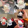 Плюшевые брелоки Hello Kitty Милые брелоки для сумок Брелоки Kitty Подвески для сумок Брелоки на телефон Украшения