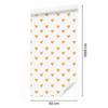Hearts Wallpaper White and Cream 50x1000