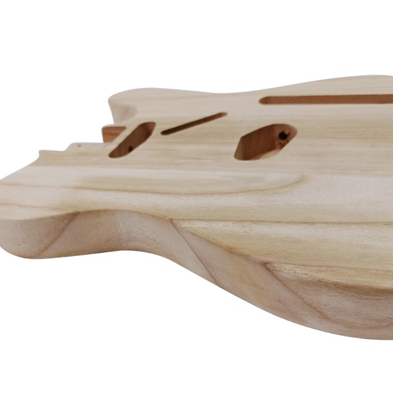 Необработанный корпус гитары, полированное дерево, для DIY, аксессуары для гитары T-style