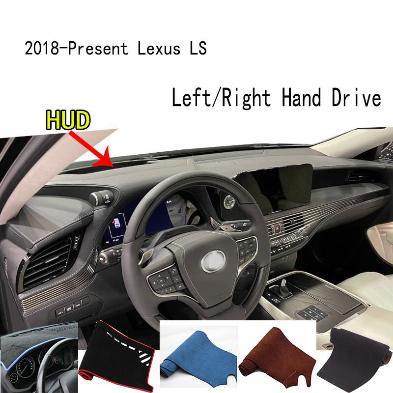 Для Lexus LS 500h 350 2018-2025 Коврик на приборную панель Защитный чехол на приборную панель Накладка для защиты от солнца на приборную панель Украшения