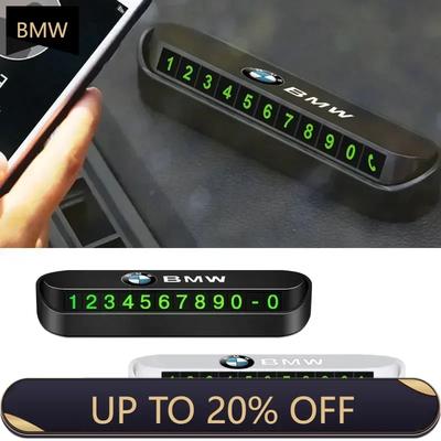 2025 E46 Для автомобиля BMW Временная парковочная карта Карточка с номером телефона Номер телефона Для BMW E46 M E90 E60 F10 F30 G20 X1 X3 X4