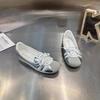 Женские балетки Новая мода Пэчворк Дышащие Слипоны Повседневные Кроссовки Девушки Удобные На шнуровке Балетки Туфли Лоферы