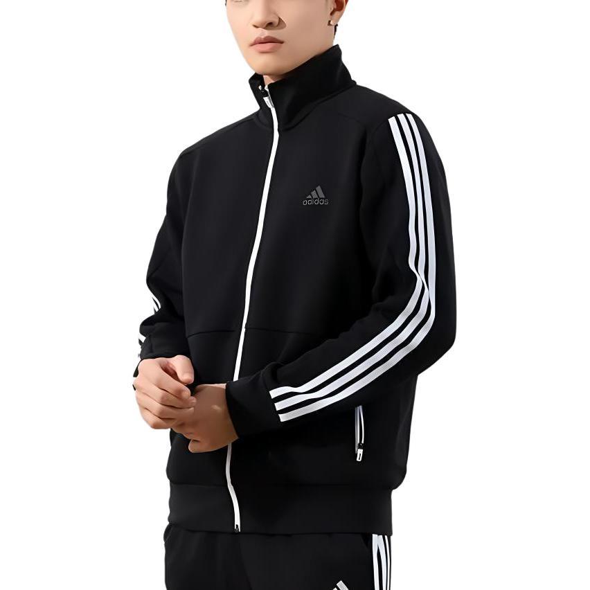 adidas Куртки Мужские Черные Стойка Умеренные Другие GF3972