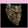 Han Tianwang Mythical Resin Mask With Gothic Skeleton Design For Costume And Role Play