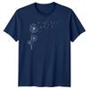 Dandelion Flowers Plants Mens T-Shirt Womens Tee Graphic Unisex Top