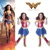 Wonder Woman Children Cosplay Costume Halloween Fancy Dress Party Suit Girls