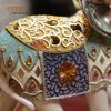Красочные статуи слонов из смолы, домашний декор, статуя слона, подходящая для заполнения пространства, декор в гостиной, спальне, офисе