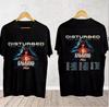 Футболка Disturbed 2024 Tour, Концертная музыкальная футболка, Размеры S-5XL, Унисекс футболка