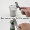Can Opener Heavy Duty Stainless Steel Manual Jar Opener Tool Hand Tools Kitchen Gadgets Portable for Beer Beverage Men Women
