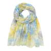 Thin Silk Scarf, Women's Color, Fashionable Print, Floral Pattern, Sun Protection, Lightweight and Long Design