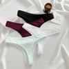 Allofme  Cotton Panties for Woman Comfortable Panties Underwear Low-Rise Sexy T-Back Underwear S-XL