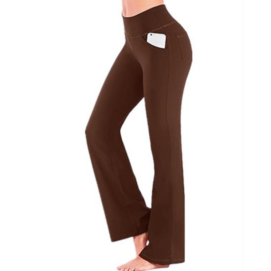 GMXIA Широкие брюки, повседневные штаны для йоги с высокой талией для девочек